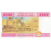 P208U Cameroon - 2000 Francs Year 2002 (Various Signatures)